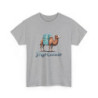 T-shirt Frigo Camelo – Tee Shirt Chameau Humour Absurde Blanc Gris – Design Désert Glacé S à 3XL