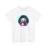 T-shirt Panda Néon Mignon – Tee Shirt Design Kawaii Psychédélique Blanc Noir Gris – Visuel Coloré S à 3XL