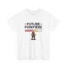 T-shirt Future Pompière Femme – Tee Shirt Blanc Gris Métier Sapeur-Pompier – Design Fille Courage Secours S à 3XL