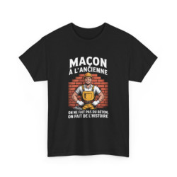 Tee Shirt Maçon Noir – "On...