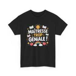Tee Shirt Maîtresse Noir –...