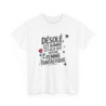 Tee Shirt Homme – « Cet homme est déjà pris par une femme fantastique » – T-Shirt Blanc ou Gris Humour Amour Cadeau Couple