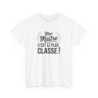 T-shirt Mon Maître C’est le Plus Classe – Cadeau Prof Élégant – Design Laurier et Citation