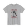 Tee-Shirt Chasseur Homme – Design Chien de Chasse – T-shirt Blanc ou Gris – Fier d’Être Chasseur