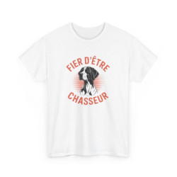 Tee-Shirt Chasseur Chien de...