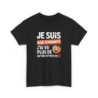 Tee-Shirt Aide-Soignante Humour  Idée cadeau drôle amusant – T-Shirt Femme Noir