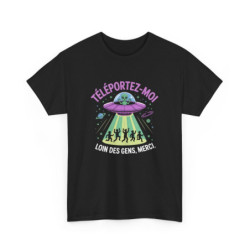 Tee-Shirt Humour Alien –...