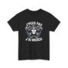 Tee-Shirt Noir J’Peux Pas J’Ai Muscu – T-shirt Humour Gorilla  – Coton  Unisexe – Cadeau Musculation Original
