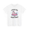 Tee-Shirt J’Peux Pas J’Ai Aqua-Poney  T-shirt Licorne Mignonne Humour Fantaisie Coton Adulte Cadeau Drôle Été