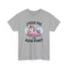 Tee-Shirt J’Peux Pas J’Ai Aqua-Poney  T-shirt Licorne Mignonne Humour Fantaisie Coton Adulte Cadeau Drôle Été