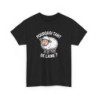 Tee-Shirt Noir “Pourquoi Tant de Laine ?”  Design Mouton Marrant T-shirt Humour  Amusant Unisexe