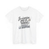 T-shirt Homme Je N’arrive Pas En Retard – Tee Shirt Drôle Suspens  Humour Adulte Idée Cadeau Fun