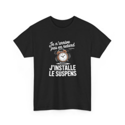 T-shirt Homme Noir Je...