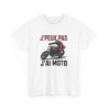 T-shirt Homme Moto J’peux Pas J’ai Moto  Tee-shirt MotardCadeau Biker & Passion Deux-Roues S-3XL
