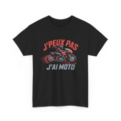 T-shirt Femme Moto Noir – «...