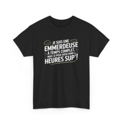 T-shirt Femme Noir...