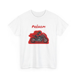 Tee-Shirt Moto Femme...