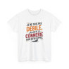 Tee-Shirt Drôle Français Unisexe Je Ne Suis Pas Débile T-Shirt Humour Connerie Développée – Blanc ou Gris Coton S à 3XL
