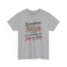 Tee-Shirt Retraite Drôle Unisexe Le Problème avec la Retraite T-Shirt Blanc ou Gris Humour Coton S à 3XL