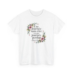 T-shirt Femme Citation Rire...