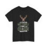 T-shirt Chasseur Homme  Humour Je suis un Mec Simple, J’aime la Chasse et les Apéros Cadeau Chasse Tee Shirt Noir