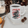 Tasse Pompier 325ml  J’peux pas la Caserne m’attend  Mug Héros Feu Casque Brigade Cadeau Courage Incendie