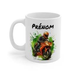 Tasse Moto Personnalisable...