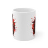 Tasse Moto Rouge 325ml  Motard   Mug Racing Sport Design Biker Cadeau Vitesse Idée cadeau