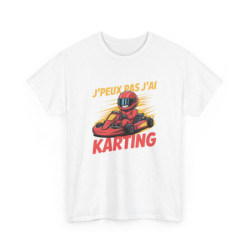 T-shirt Humour Karting...