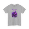 T-shirt Moto Homme Personnalisé Tee-shirt Motard Violette avec Prénom Cadeau Biker Deux Roues Racing Original