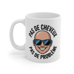 Tasse Humour Chauve – Pas...