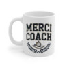 Tasse Merci Coach – Cadeau Coach Sport Homme Femme – Mug Entraîneur avec Chronomètre – 325ml