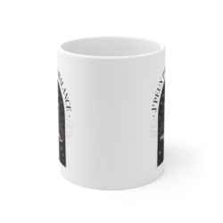 Tasse Astrologie Balance – Mug Zodiaque Étoilé “J’peux Pas J’suis Balance” – Cadeau Horoscope Céramique 325ml