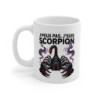 Tasse Astrologie Scorpion – Mug Zodiaque Noir “J’peux Pas J’suis Scorpion” – Cadeau Horoscope Céramique 325ml