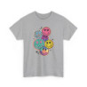 Tee-shirt Unisexe Smiley Graphique Multicolore T-shirt Pop Art Positif – Motifs Amusants Style Urbain S à 3XL