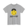 Tee-shirt Unisexe Smiley Casquette Rad Like Dad  T-shirt Humour Cool Père Fils Graphique Cadeau Famille S à 3XL