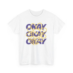 Tee-shirt Fleur Smiley Okay...