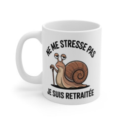 Tasse Drôle Retraitée  Mug...