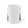 Tasse Motocross Personnalisable Mug Pilote Moto Bleu avec Prénom  Cadeau Rider Tout-Terrain Céramique 325ml