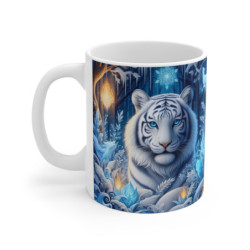 Tasse Tigre Blanc Hiver...