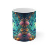 Tasse Dauphins Vortex Océan – Mug Univers Marin Fantastique – Illustration Poétique 325ml