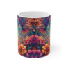 Tasse Colibri Fleur Bohème – Mug Panoramique Fantaisie Tropicale – Cadeau Jungle Céramique 325ml