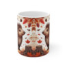 Tasse Hérisson Mignon Automne – Mug Panoramique Forêt – Cadeau Animalier Saison Céramique 325ml