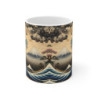Tasse Vague Japonaise & Fuji – Mug Panoramique Estampe Zen – Cadeau Art Asiatique Céramique 325ml
