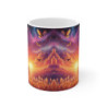 Tasse Lion Céleste & Soleil – Mug Panoramique Puissant & Spirituel – Cadeau Animal Totem Céramique 325ml