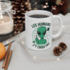 Mug Humour Alien Sarcastique – Cadeau Science-Fiction et Geek – Illustration Extraterrestre et Planètes