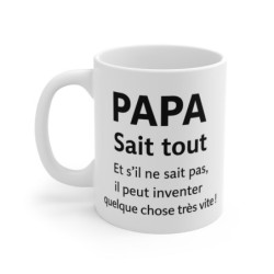 Mug Papa Sait Tout – Tasse...