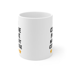 Tasse Céramique 325ml “Mon Collègue Préféré” – Mug Cadeau Humour Bureau Collègues – Micro-Ondes & Lave-Vaisselle