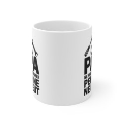 Tasse Céramique 325ml “Si Papa Ne Peut Pas le Réparer” – Mug Humour Bricolage Papa – Cadeau Fête des Pères