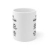 Tasse Céramique 325ml “Ce Que Je Fais Pendant Mon Temps Libre” – Mug Humour Voitures – Cadeau Amateur Automobile